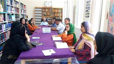 محفل ادبی در بخش پژوهش و مرجع